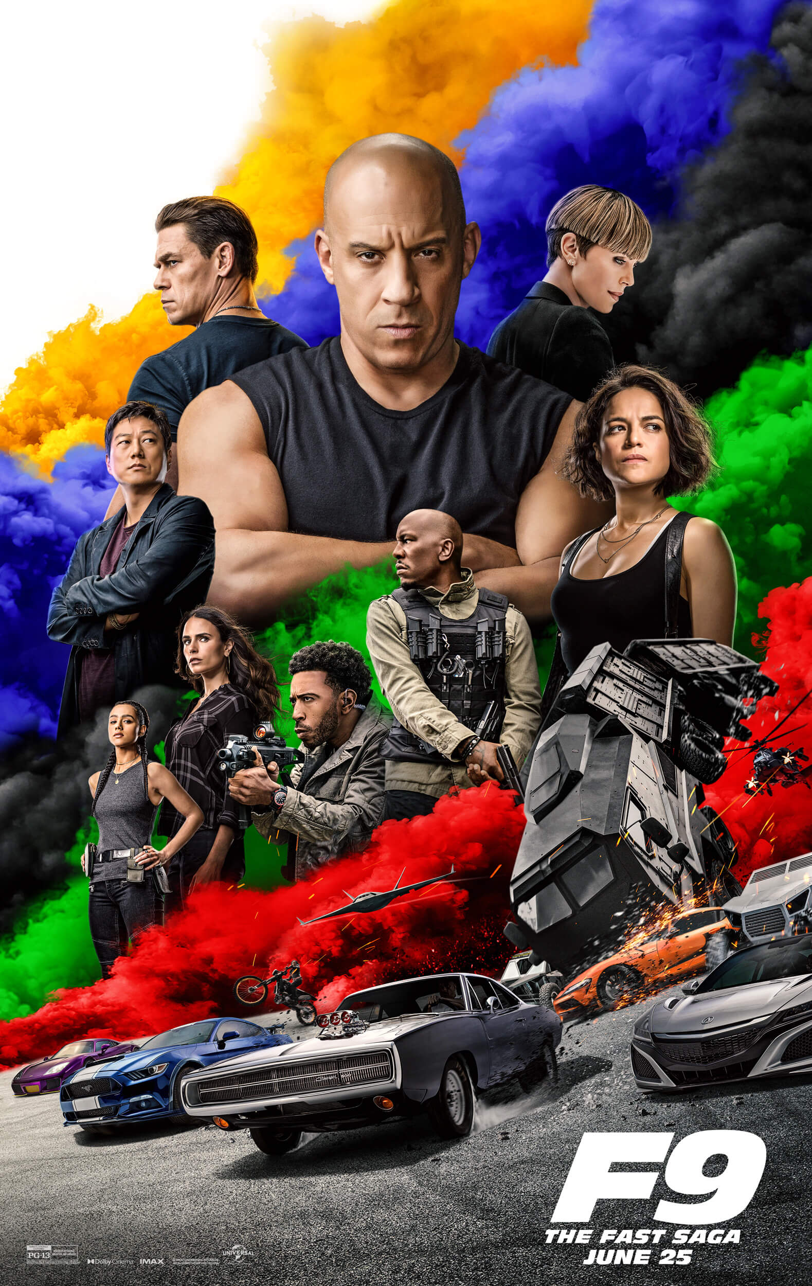 Fast 9 Fast & Furious 9 F9 (2021) เร็ว..แรงทะลุนรก 9