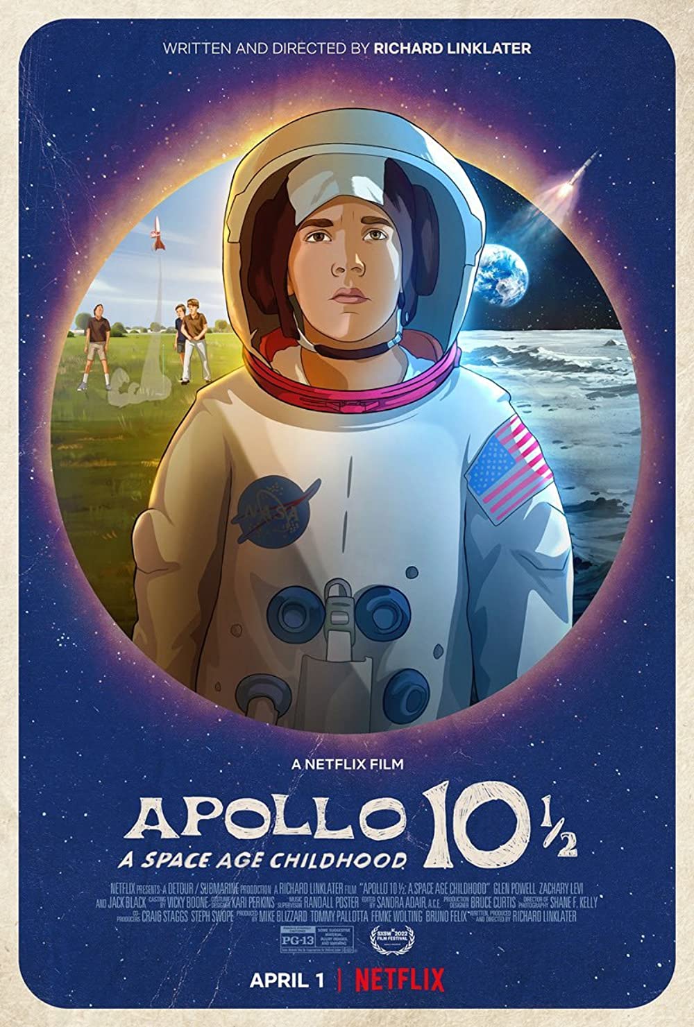 APOLLO 10 1-2 A SPACE AGE ADVENTURE (2022) อะพอลโล 10 1/2 วัยเด็กยุคอวกาศ