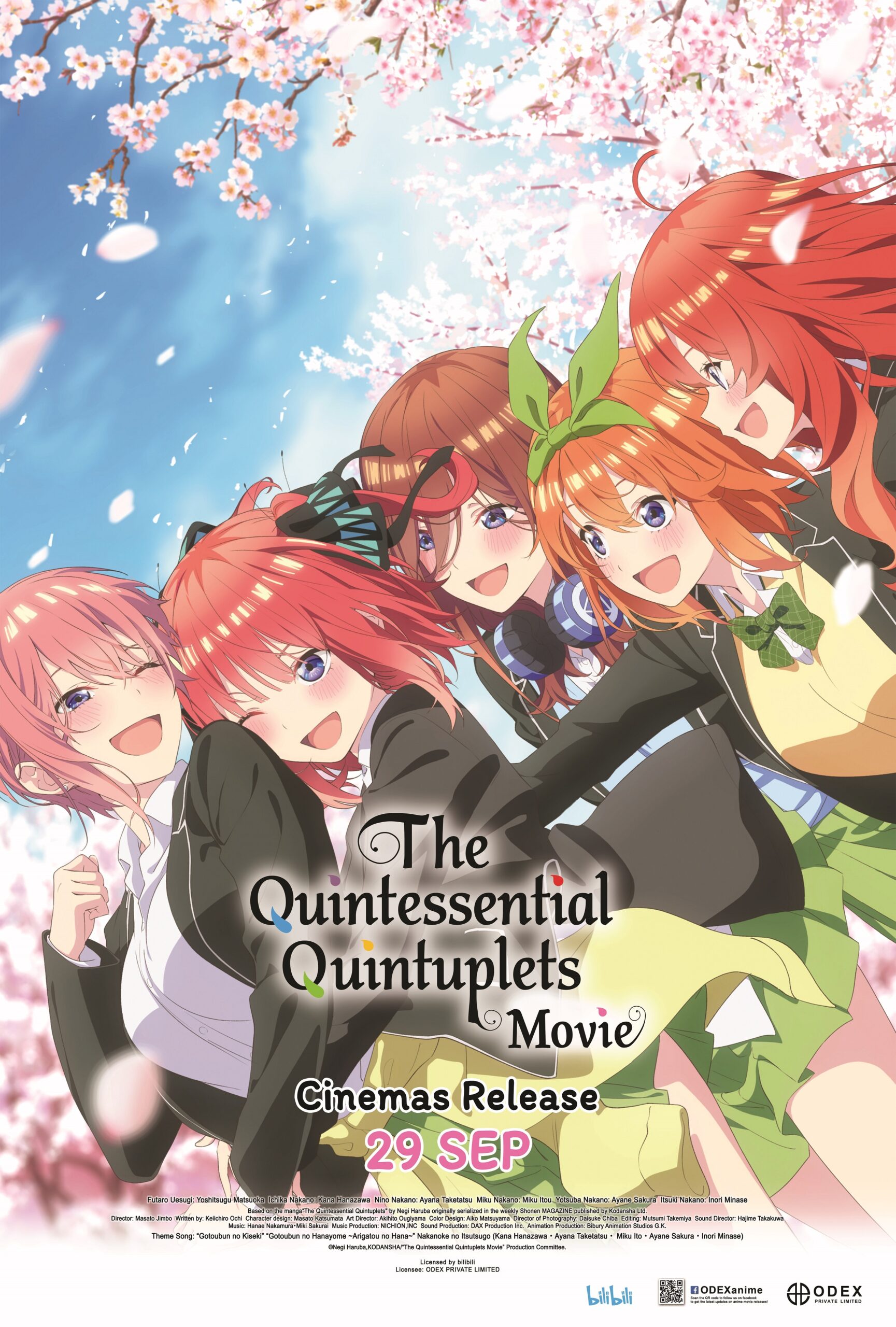 THE QUINTESSENTIAL QUINTUPLETS THE MOVIE (2022) เจ้าสาวผมเป็นแฝดห้า เดอะ มูฟวี่ (2022)