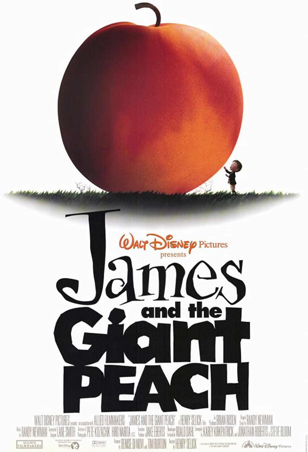 JAMES AND THE GIANT PEACH (1996)