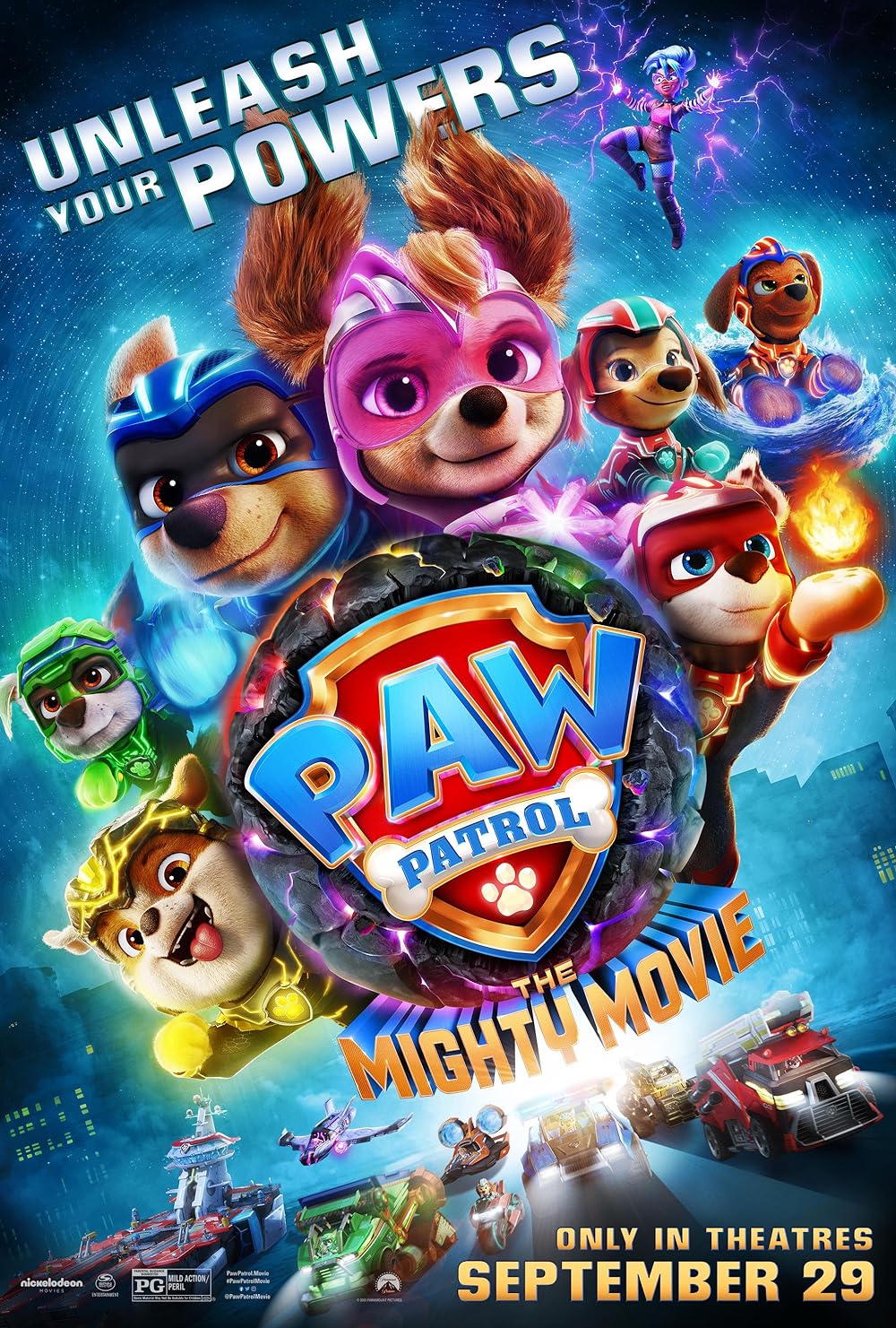 PAW PATROL THE MIGHTY MOVIE (2023) ขบวนการเจ้าตูบสี่ขา พากย์ไทย